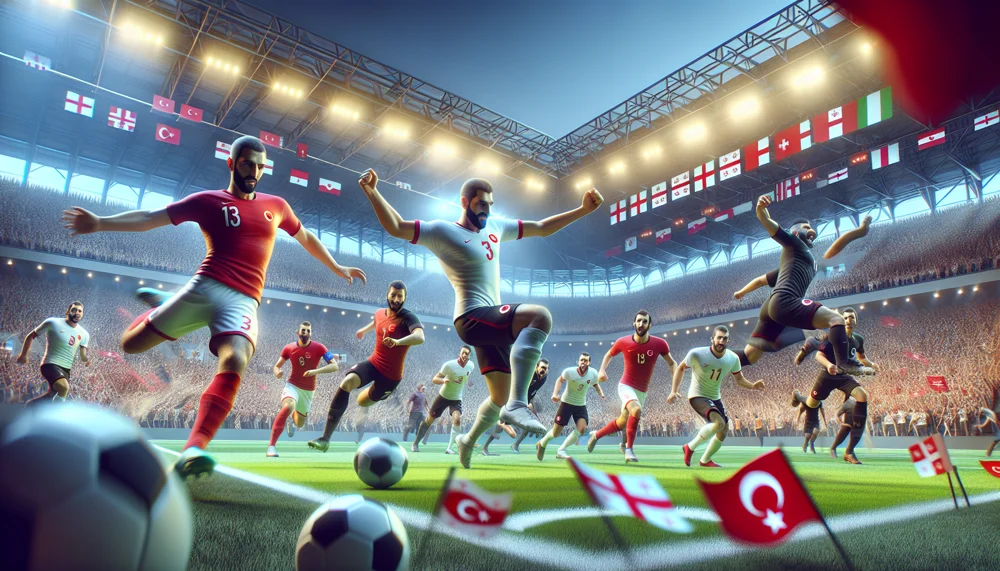 Poängställning I Turkiets Herrlandslag I Fotboll Mot Georgiens Herrlandslag I Fotboll